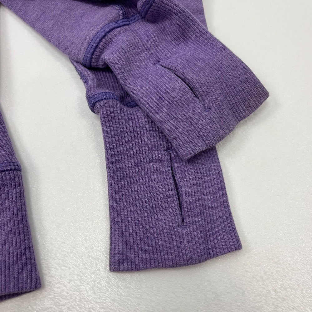 Lululemon Calm & Cozy Jacket "Scuba Cuddle Up"  Womens 6 Purple Sweatshirt - Picture 7 of 14